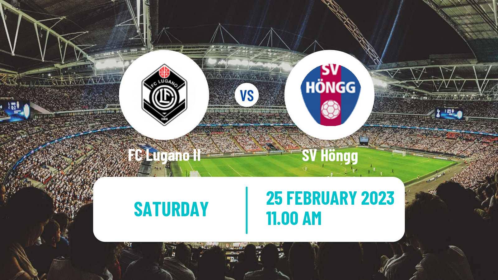 Soccer Swiss 1 Liga Classic Group 3 Lugano II - Höngg