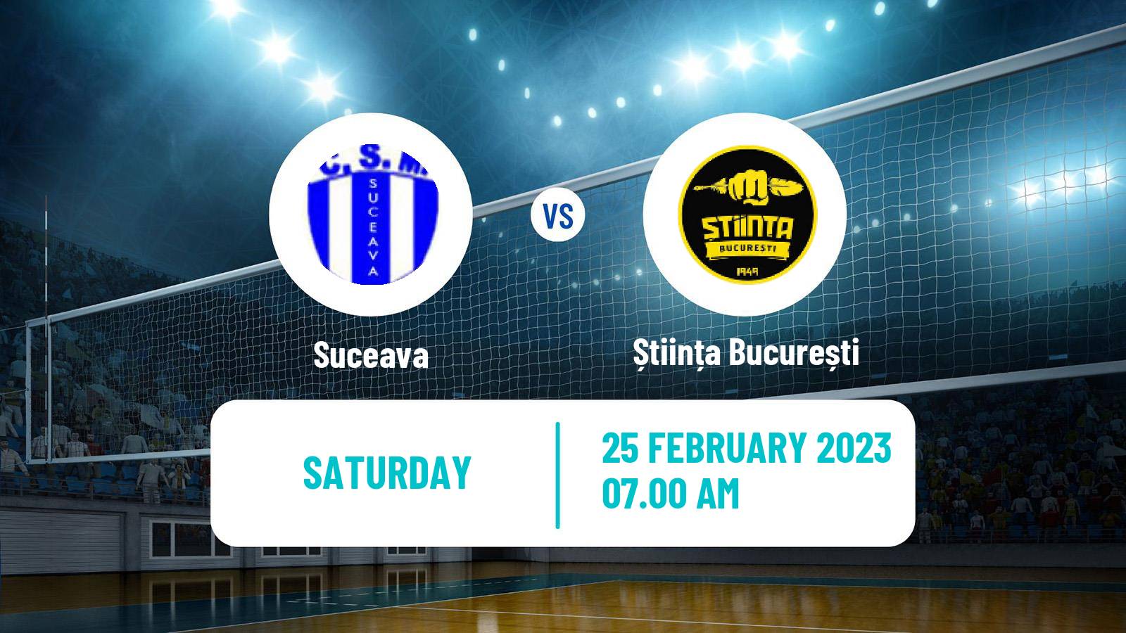Volleyball Romanian Divizia A1 Volleyball Suceava - Știința București