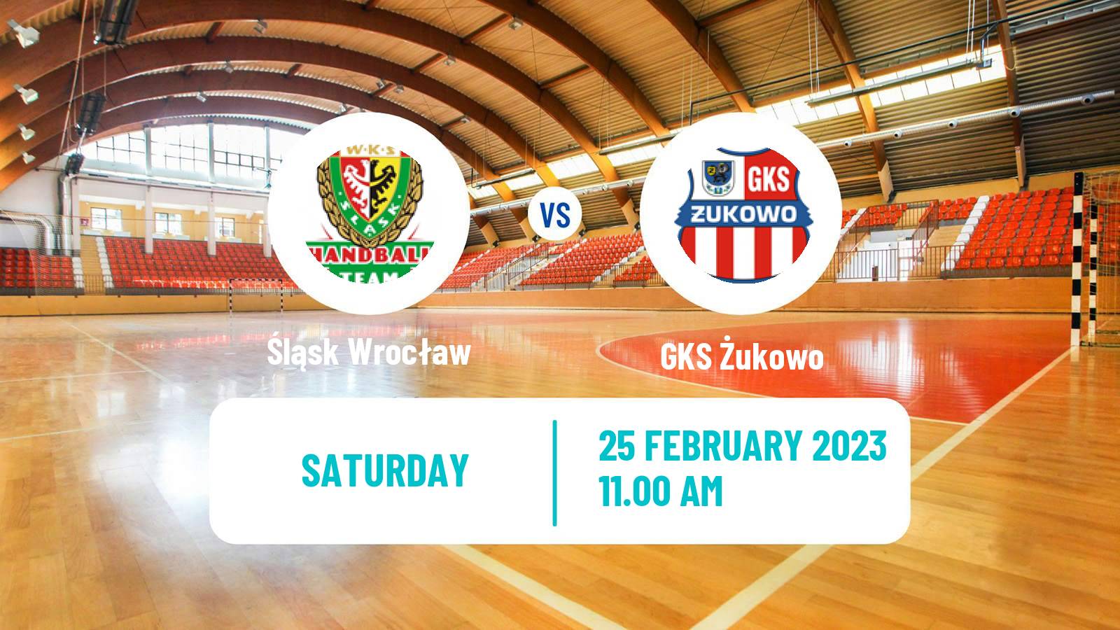 Handball Polish Central League Handball Śląsk Wrocław - GKS Żukowo