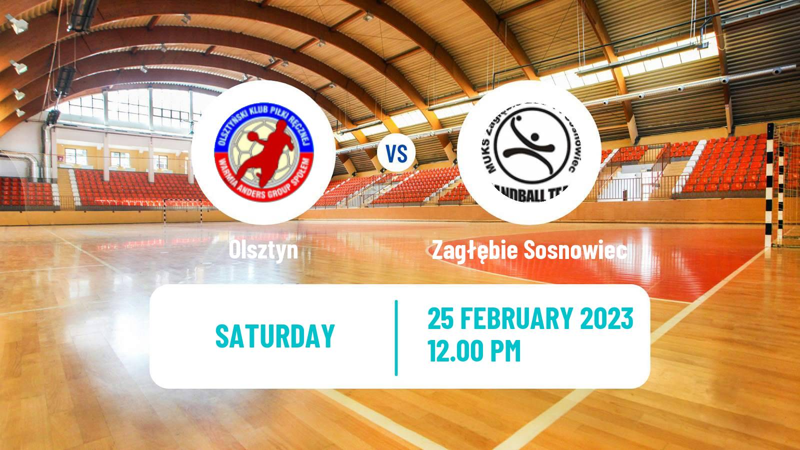 Handball Polish Central League Handball Olsztyn - Zagłębie Sosnowiec
