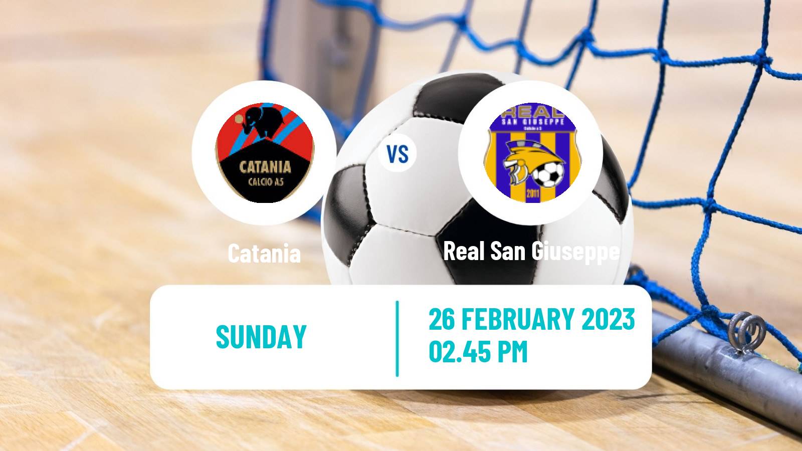 Futsal Italian Serie A Futsal Catania - Real San Giuseppe