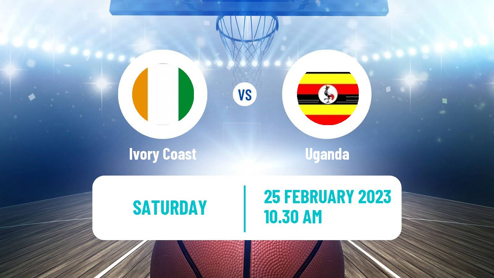 Basketball World Championship Basketball Ivory Coast - Uganda