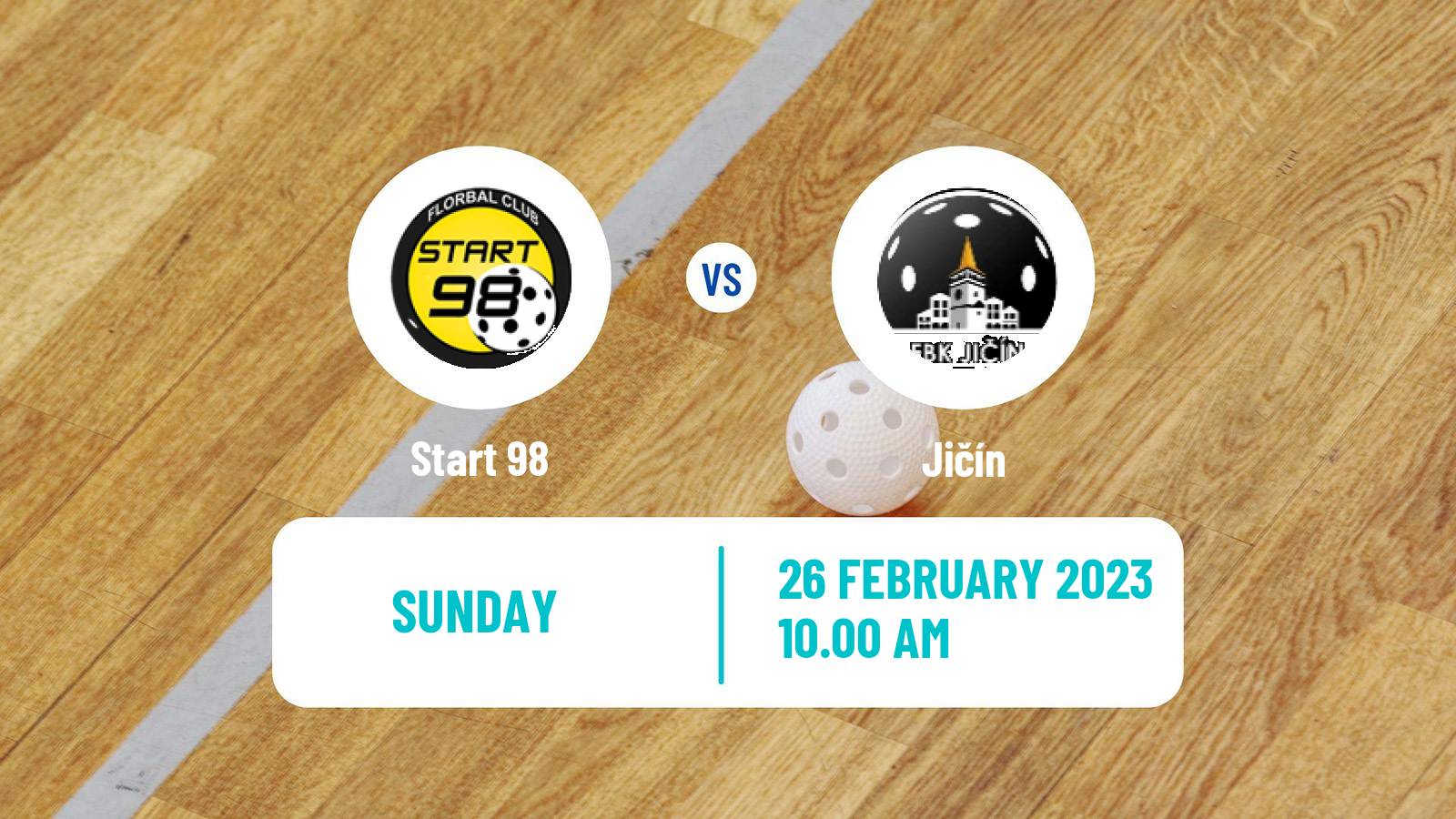 Floorball Czech Extraliga Floorball Women Start 98 - Jičín