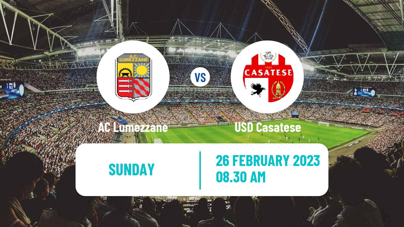 Soccer Italian Serie D - Group B Lumezzane - Casatese