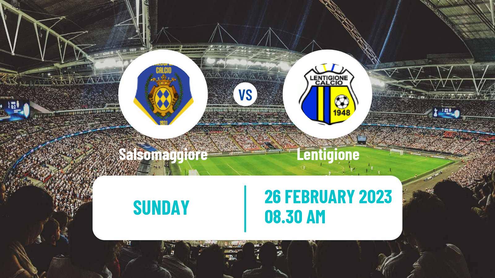 Soccer Italian Serie D - Group D Salsomaggiore - Lentigione