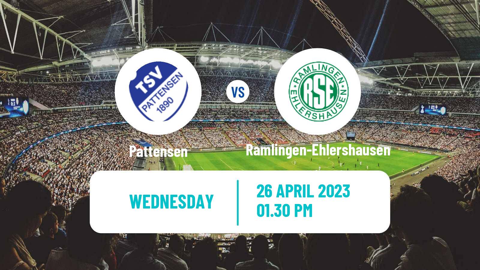 Soccer German Oberliga Niedersachsen Pattensen - Ramlingen-Ehlershausen