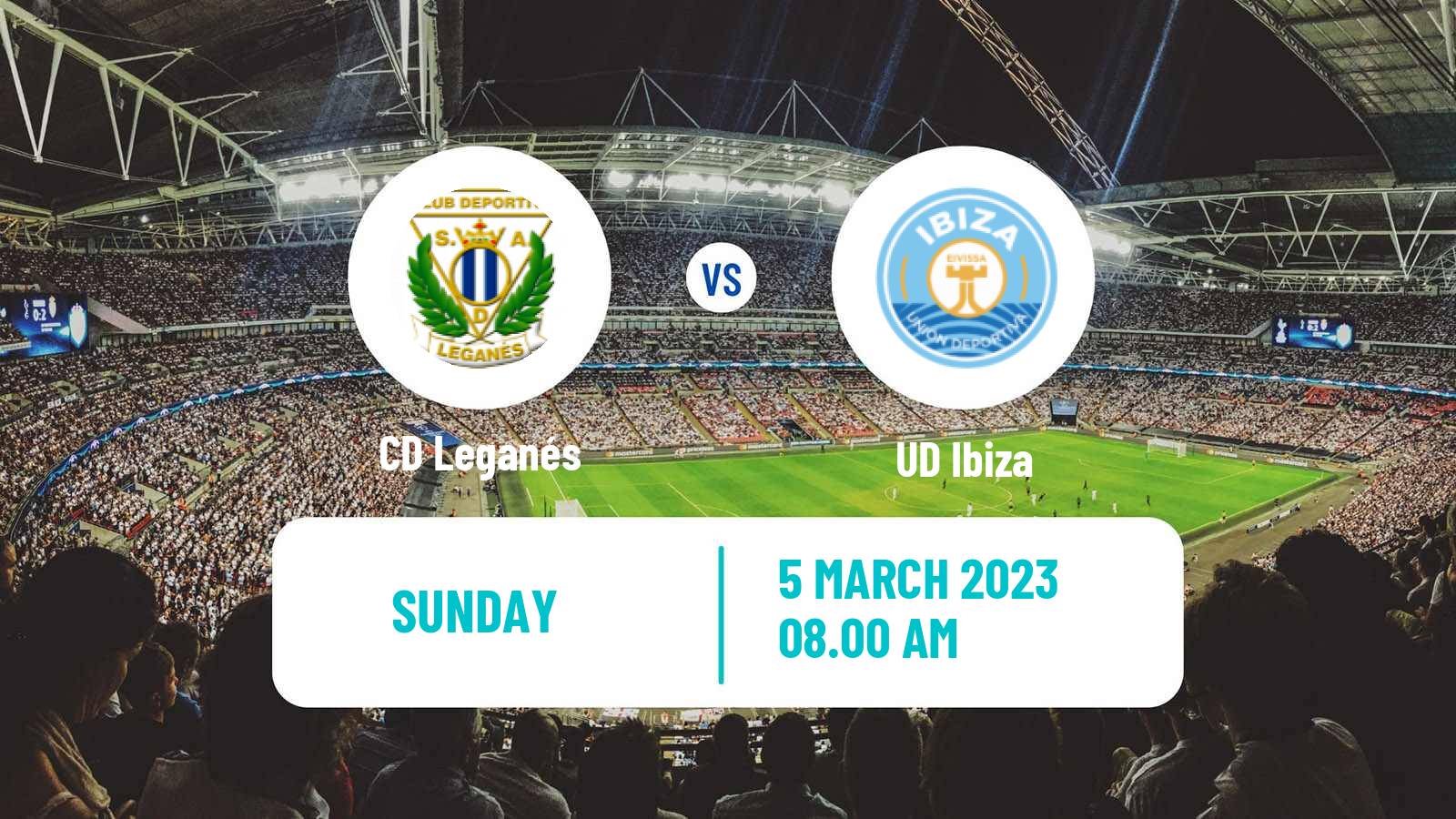 Soccer Spanish LaLiga2 Leganés - Ibiza