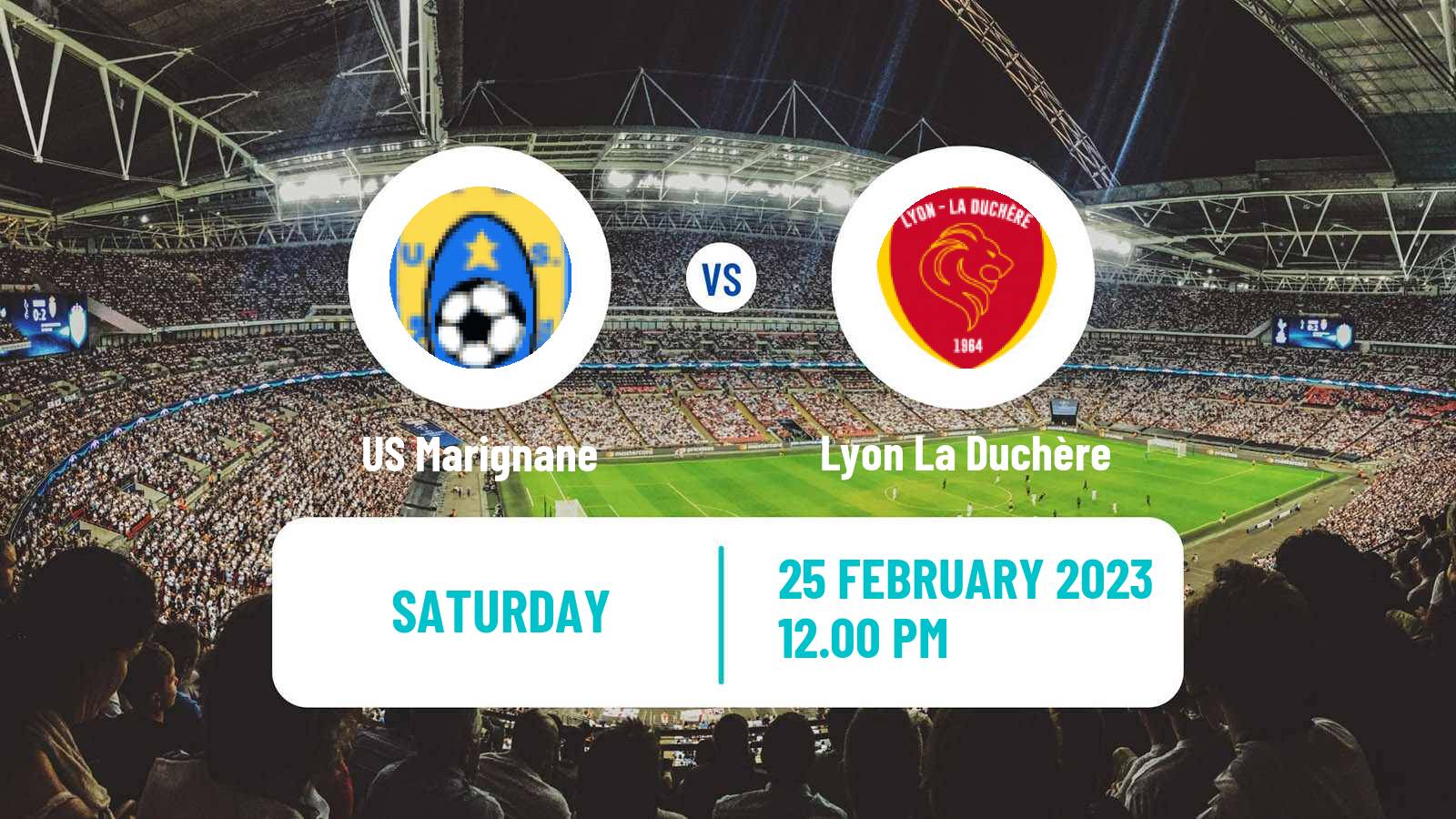 Soccer French National 2 - Group C Marignane Gignac Côte Bleue - Lyon La Duchère