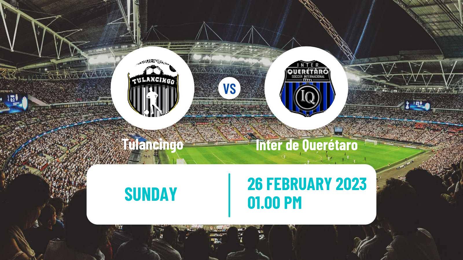Soccer Mexican Liga Premier Serie A Tulancingo - Inter de Querétaro