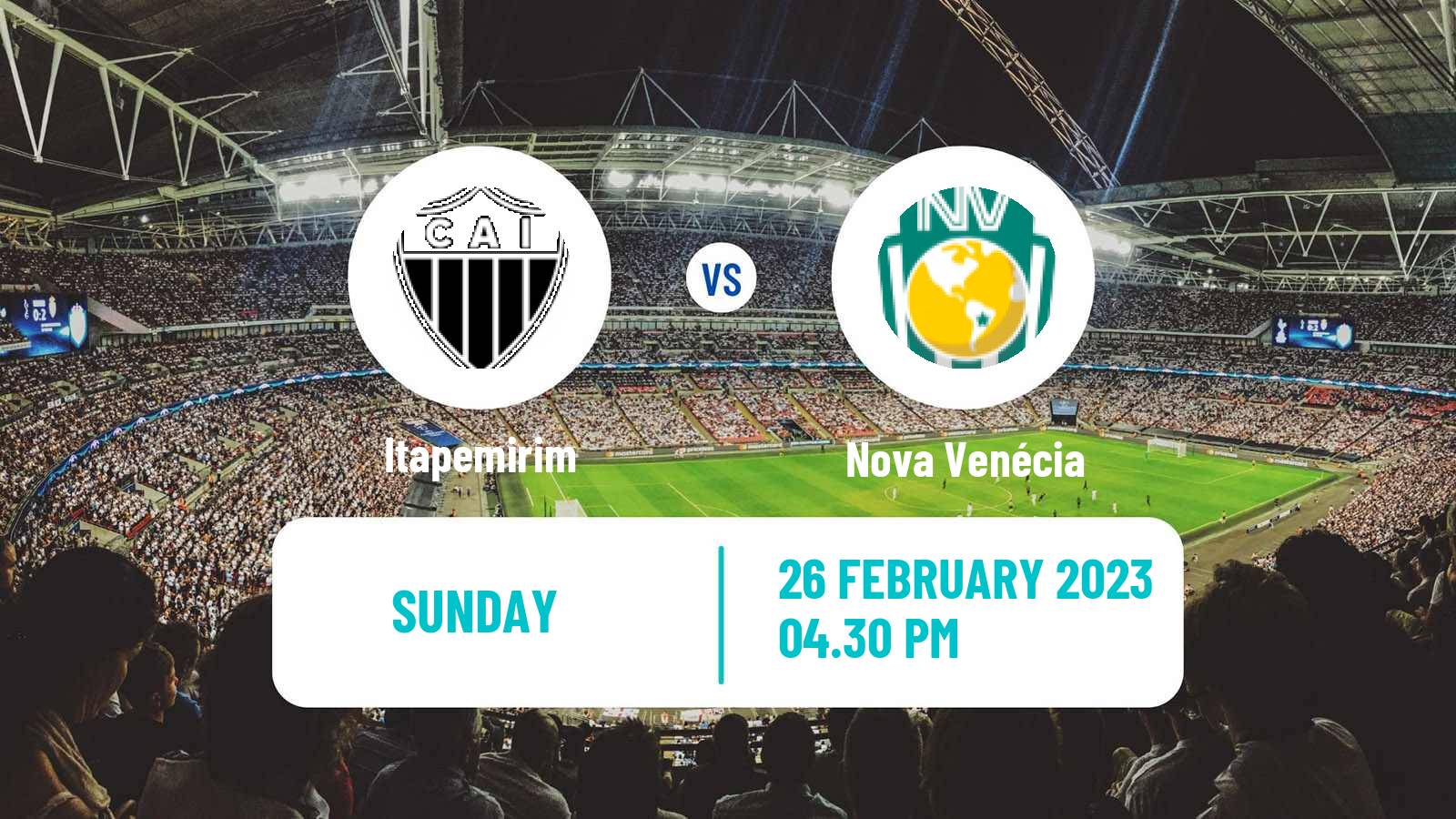 Soccer Brazilian Campeonato Capixaba Itapemirim - Nova Venécia