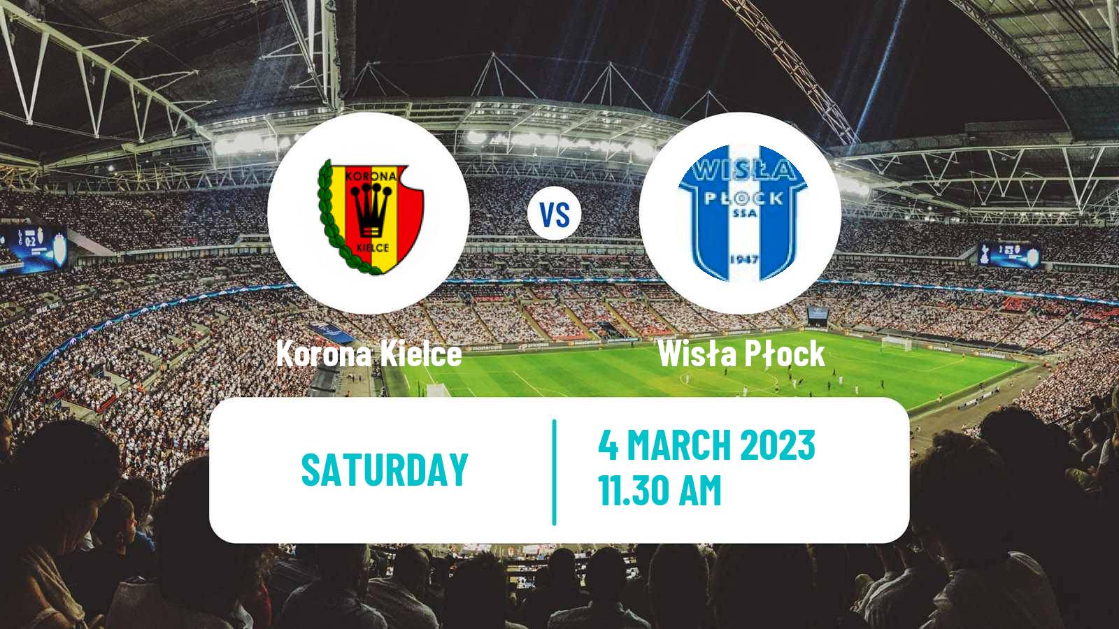 Soccer Polish Ekstraklasa Korona Kielce - Wisła Płock