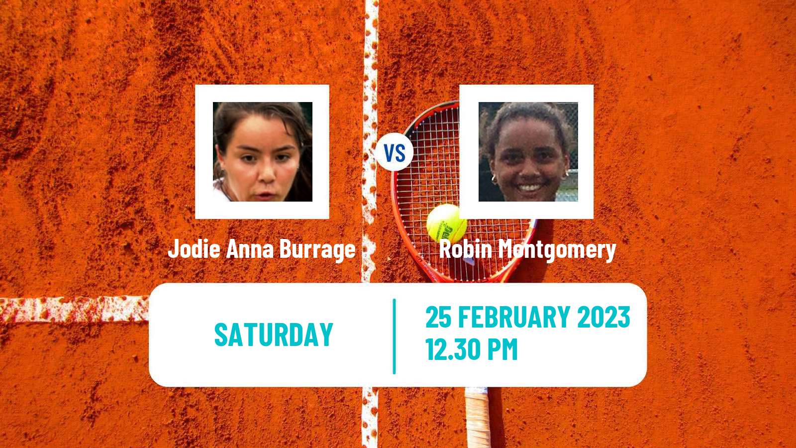 Tennis WTA Austin Jodie Anna Burrage - Robin Montgomery