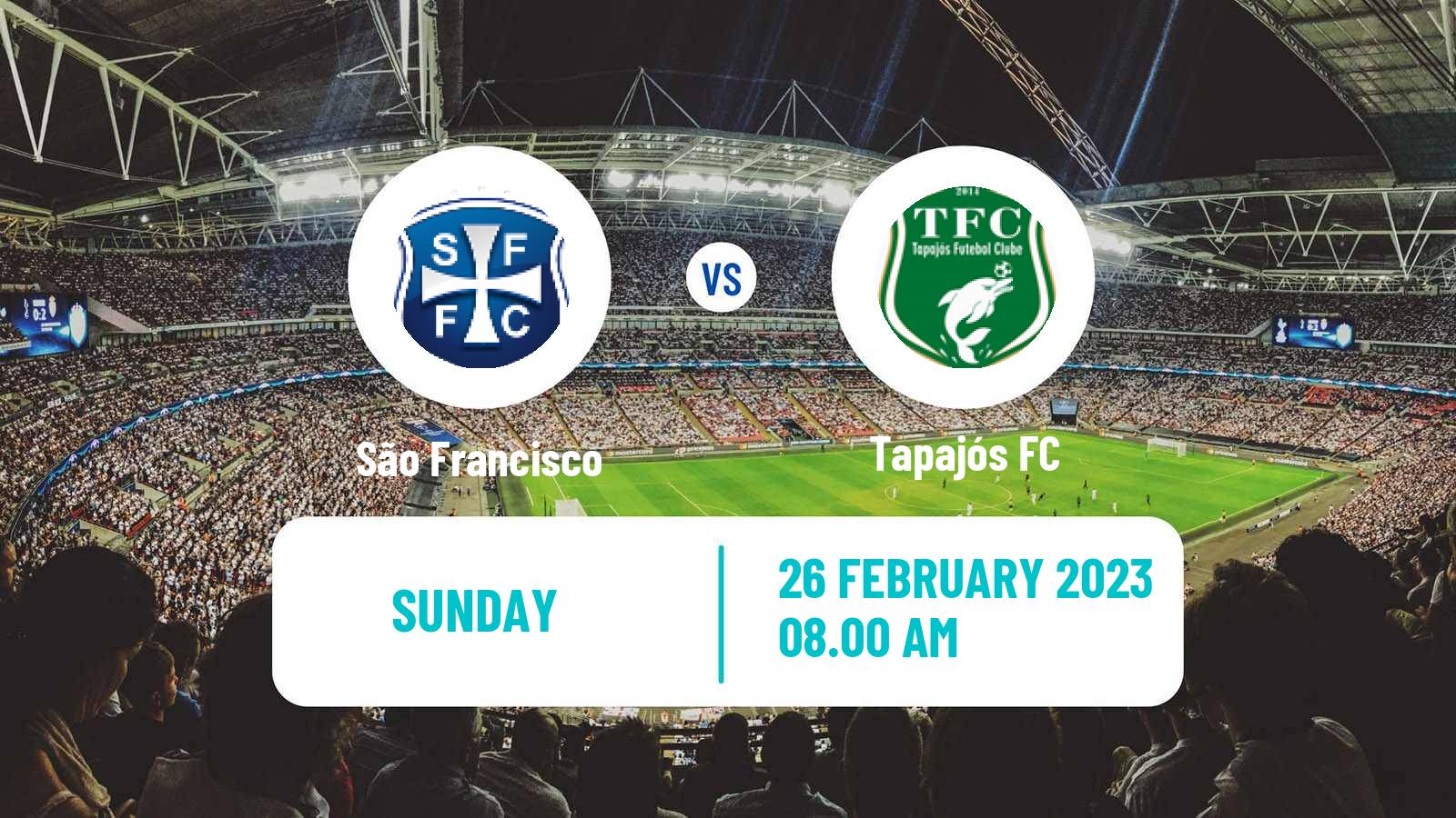 Soccer Brazilian Campeonato Paraense São Francisco - Tapajós