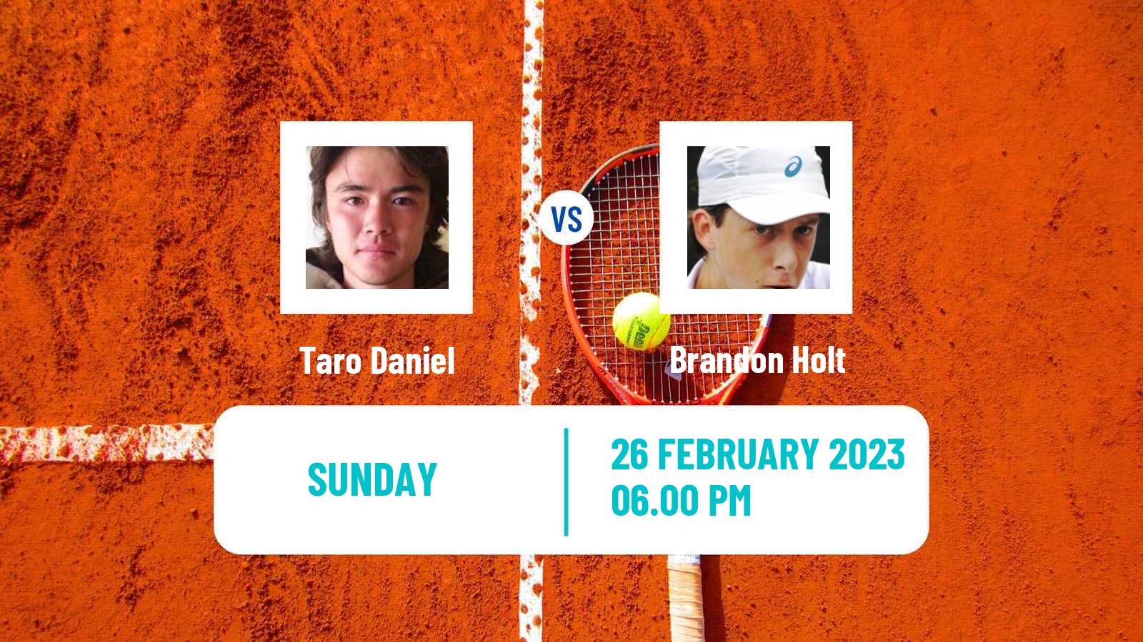 Tennis ATP Acapulco Taro Daniel - Brandon Holt