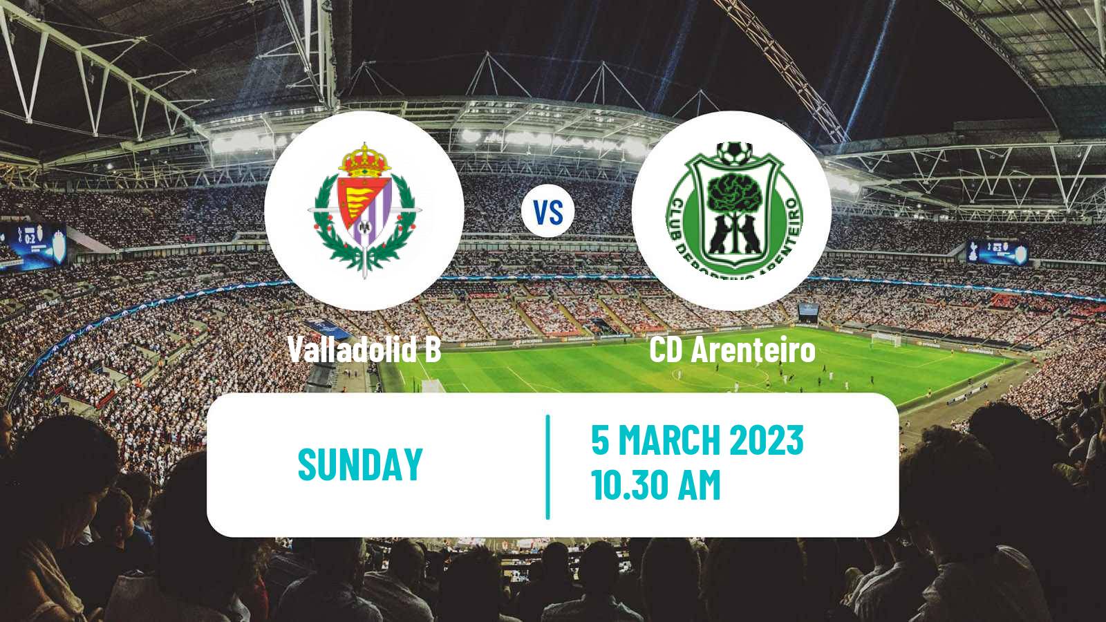 Soccer Spanish Segunda RFEF - Group 1 Valladolid B - Arenteiro