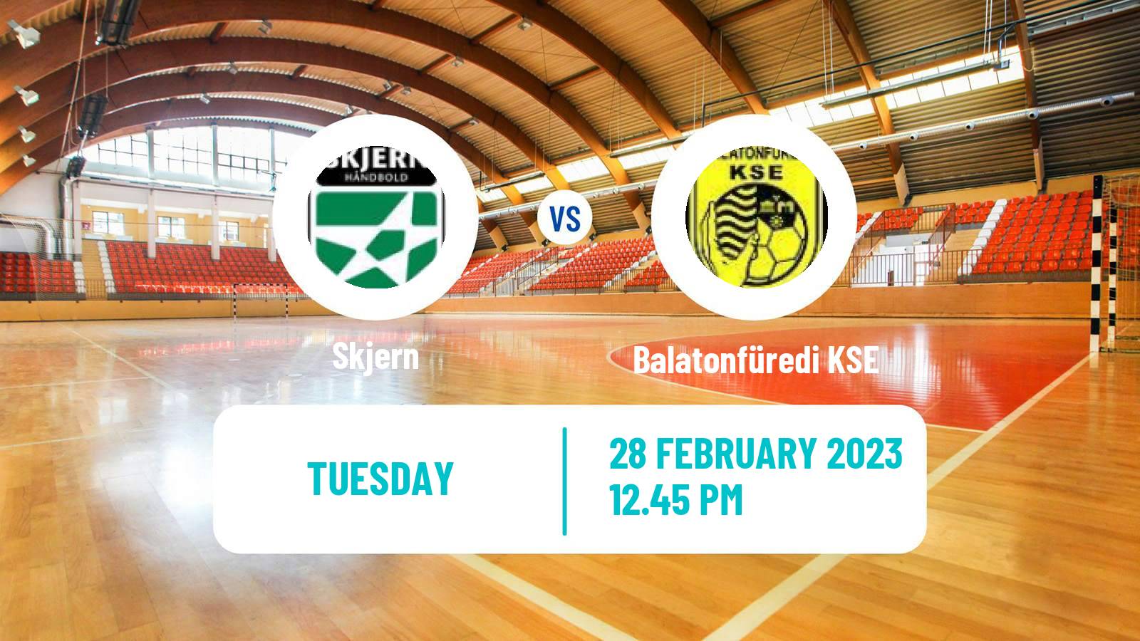 Handball EHF European League Skjern - Balatonfüredi KSE