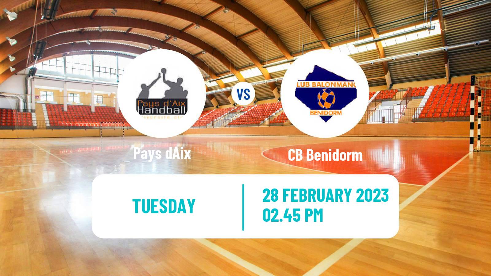 Handball EHF European League Pays dAix - Benidorm