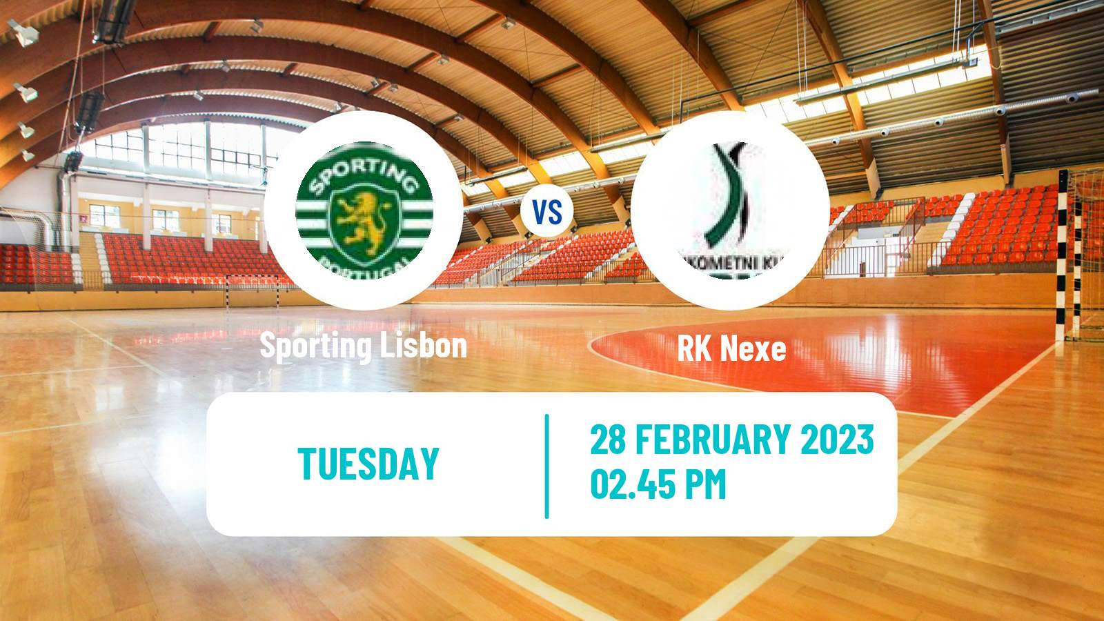 Handball EHF European League Sporting Lisbon - Nexe