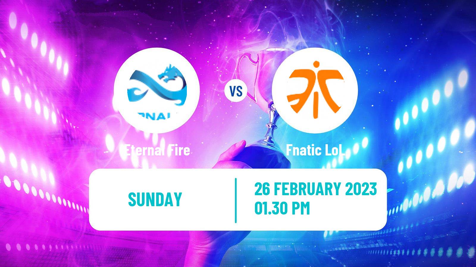 Esports eSports Eternal Fire - Fnatic
