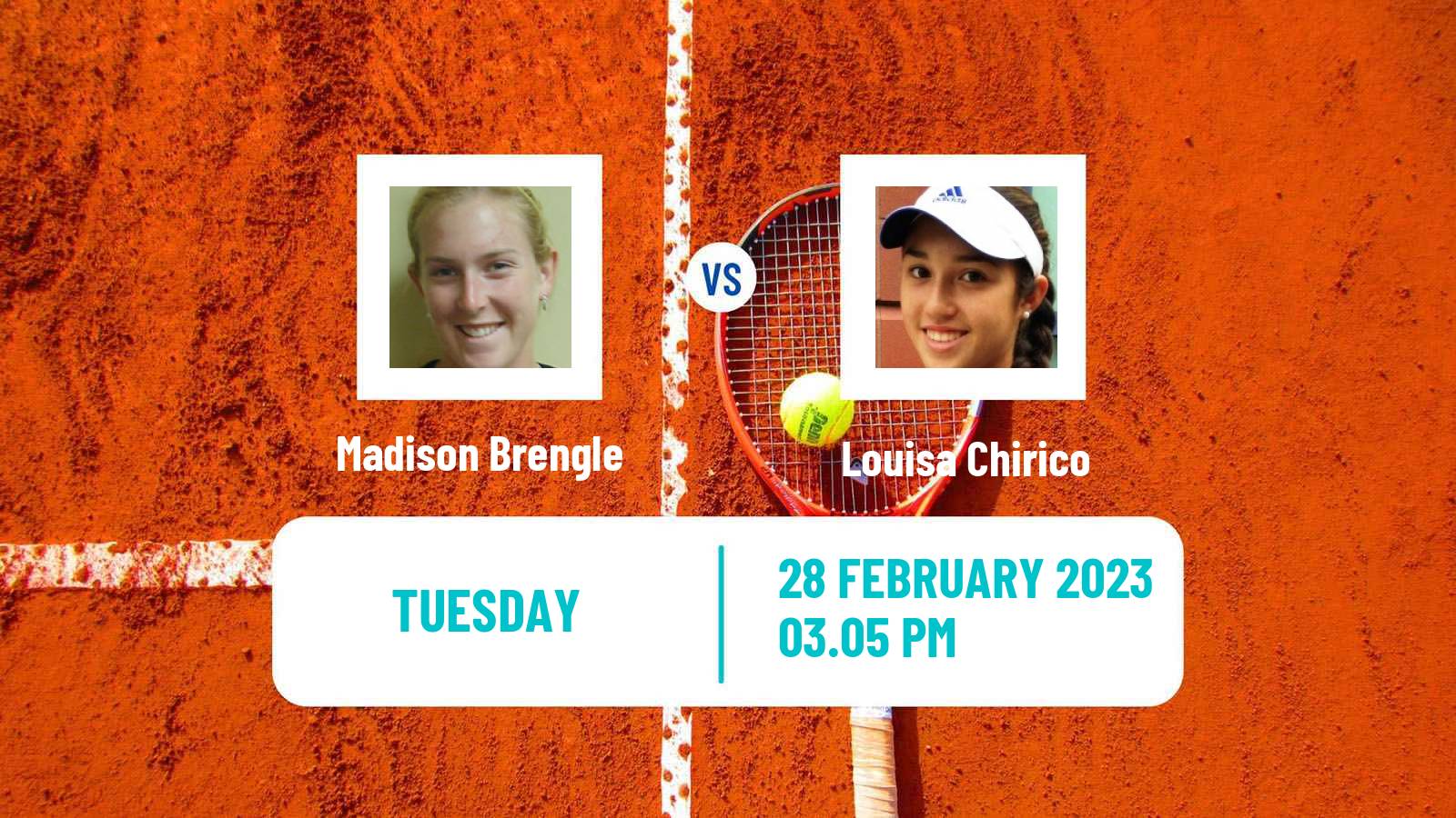 Tennis WTA Austin Madison Brengle - Louisa Chirico