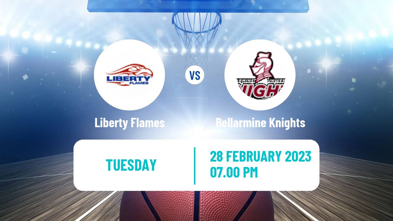 Basketball NCAA College Basketball Liberty Flames - Bellarmine Knights