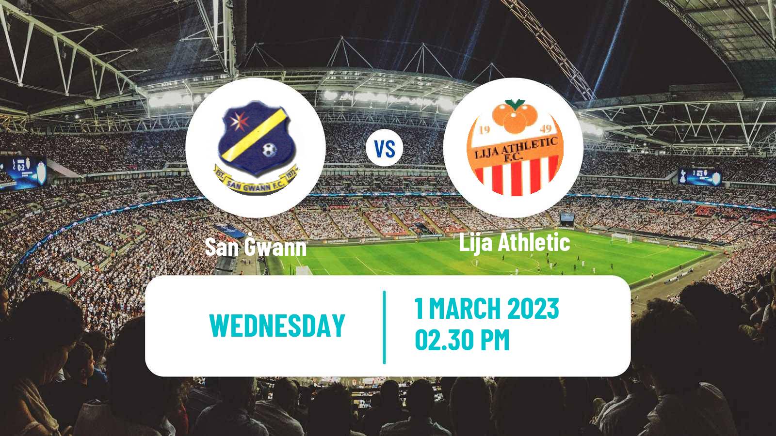 Soccer Maltese Challenge League San Ġwann - Lija Athletic