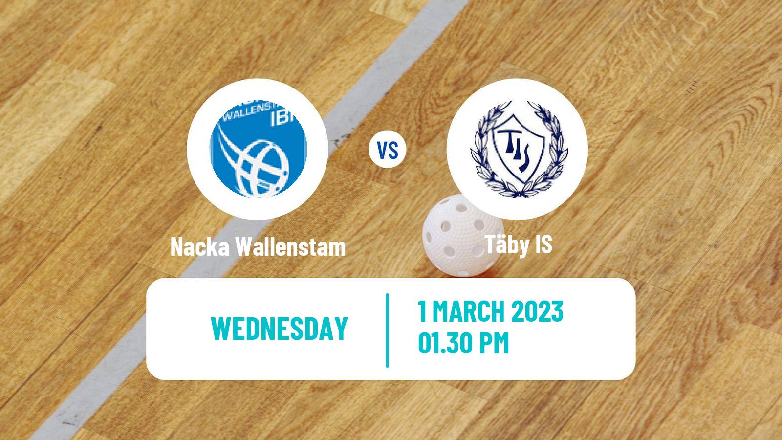 Floorball Swedish Superligan Floorball Women Nacka Wallenstam - Täby IS