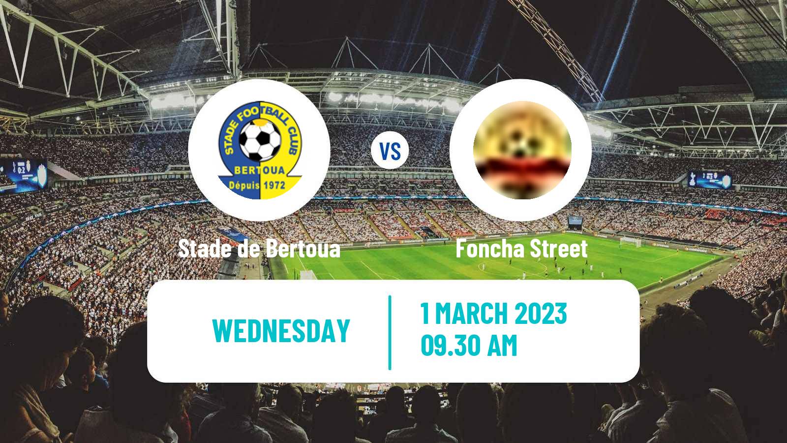 Soccer Cameroon Elite Two Stade de Bertoua - Foncha Street