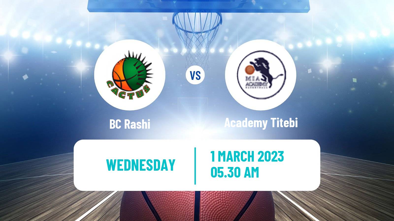 Basketball Georgian Superleague Basketball Rashi - Academy Titebi