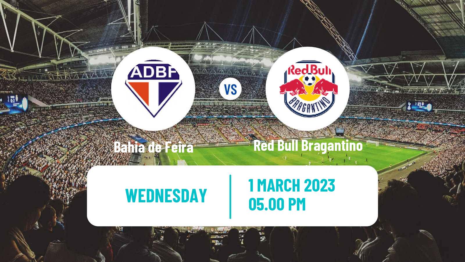 Soccer Copa do Brasil Bahia de Feira - Red Bull Bragantino