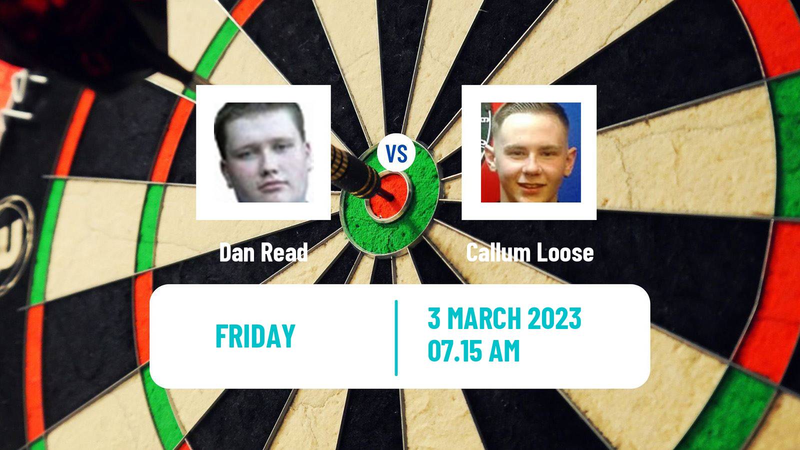 Darts Darts Dan Read - Callum Loose