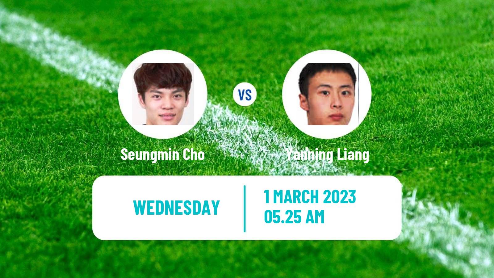 Table tennis Table Tennis Seungmin Cho - Yanning Liang
