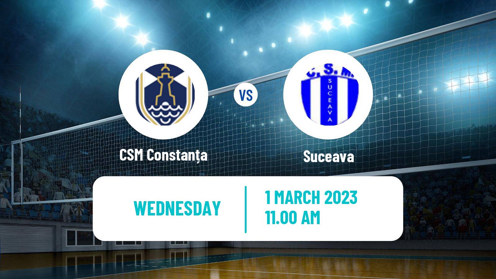 Volleyball Romanian Divizia A1 Volleyball CSM Constanța - Suceava