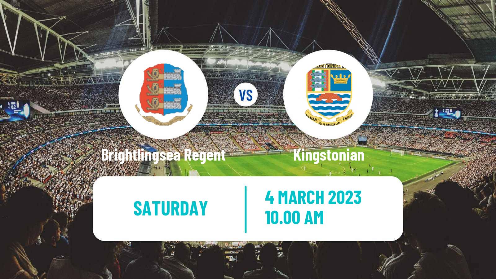 Football English Isthmian League Premier Division Brightlingsea Regent - Kingstonian
