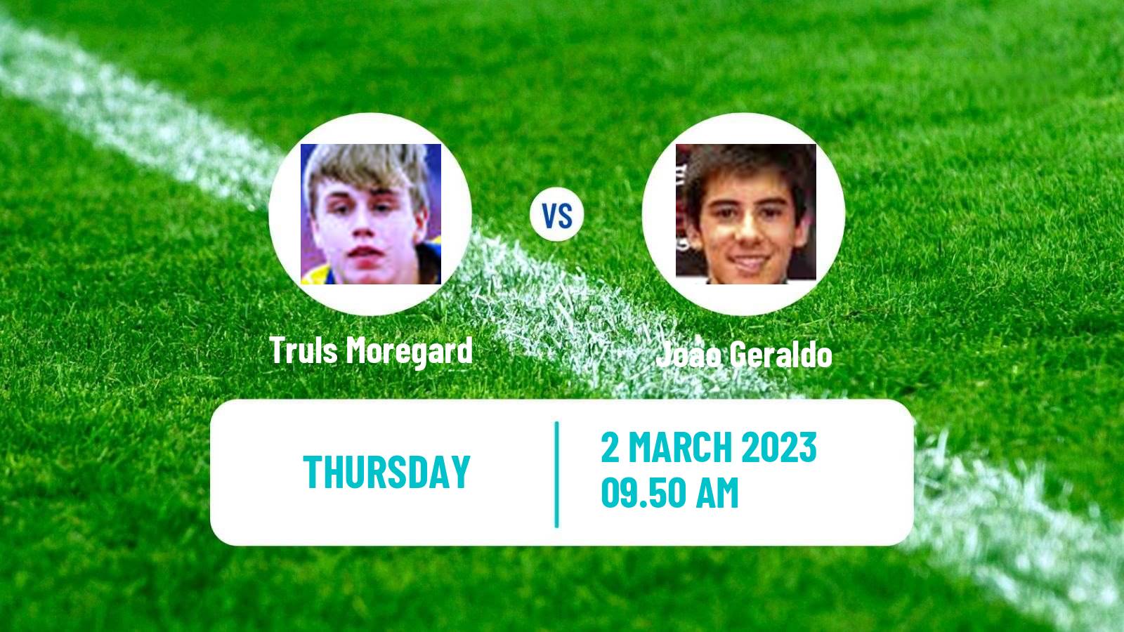 Table tennis Table Tennis Truls Moregard - Joao Geraldo