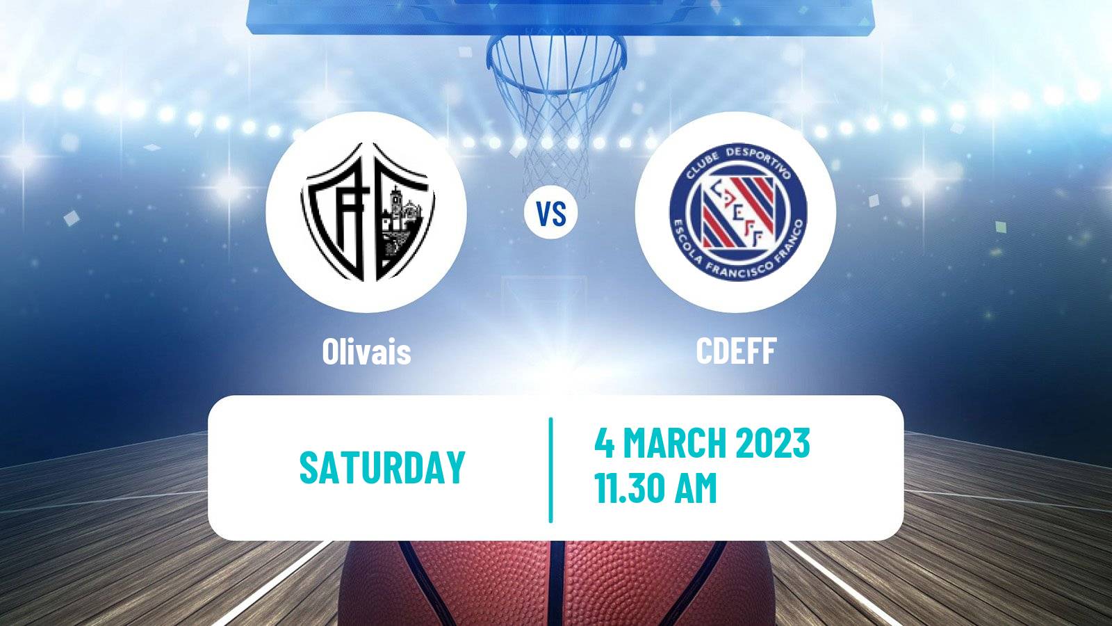 Basketball Portuguese LFB Olivais - CDEFF