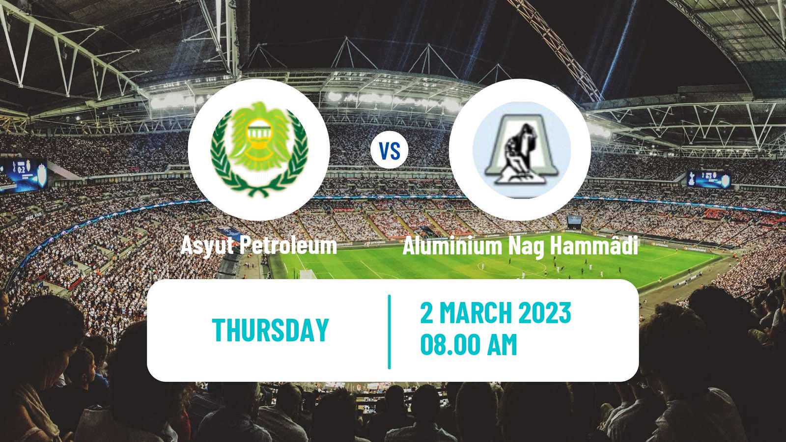Soccer Egyptian Division 2 - Group A Asyut Petroleum - Aluminium Nag Hammâdi