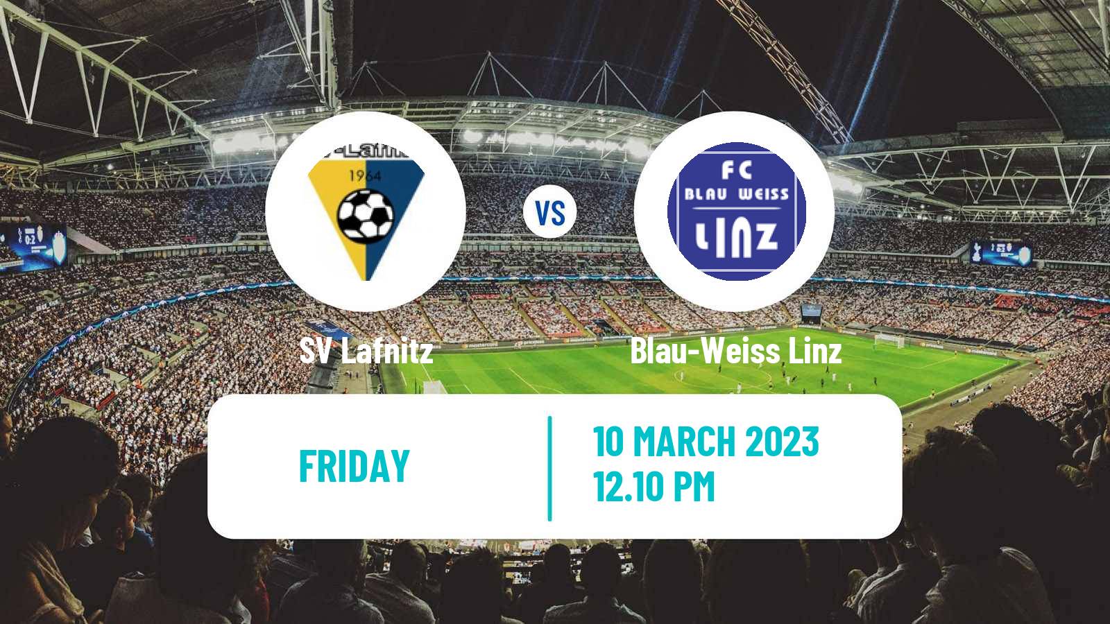 Football Austrian 2 Liga Lafnitz - Blau-Weiss Linz