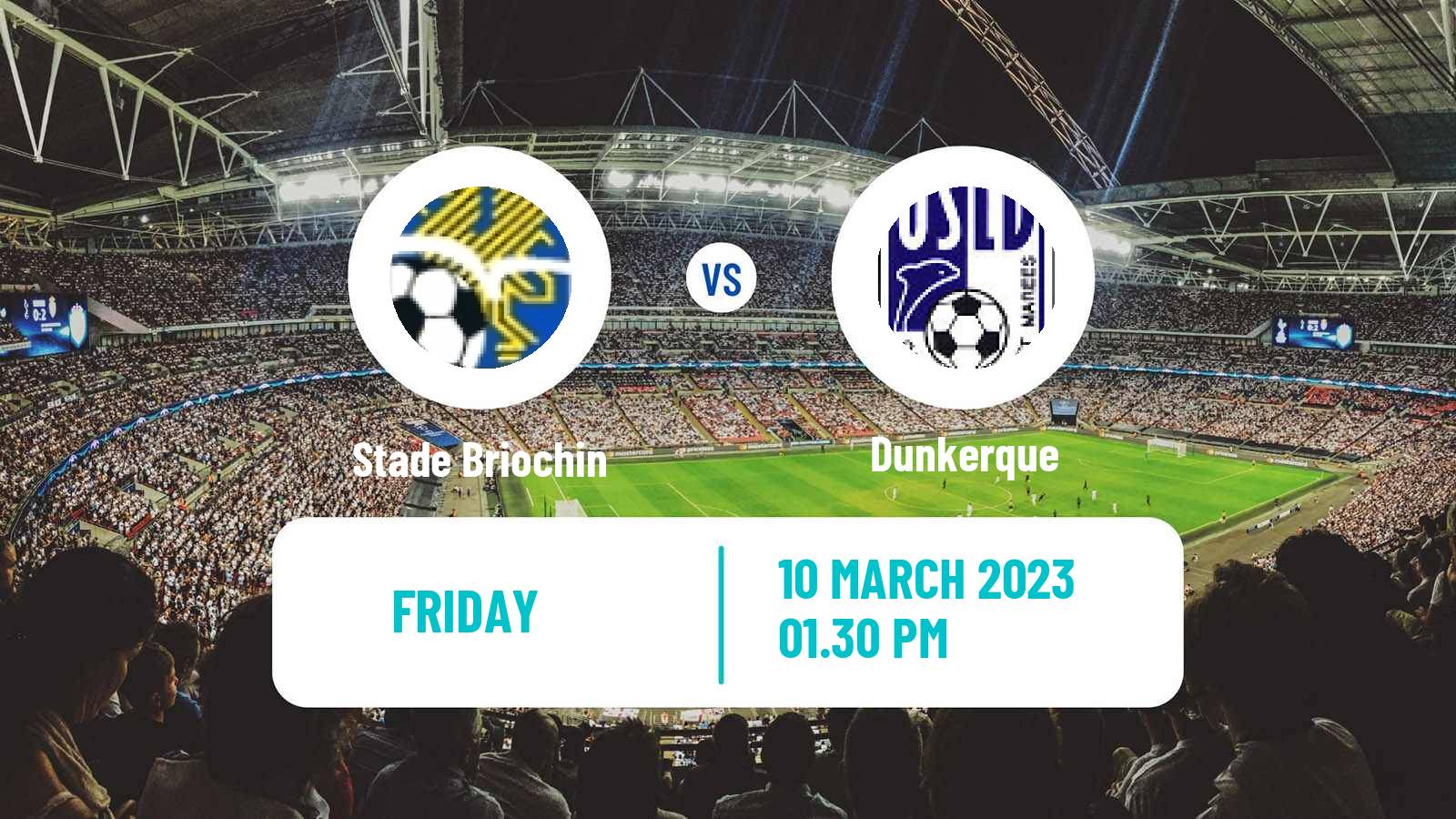 Soccer French National League Stade Briochin - Dunkerque