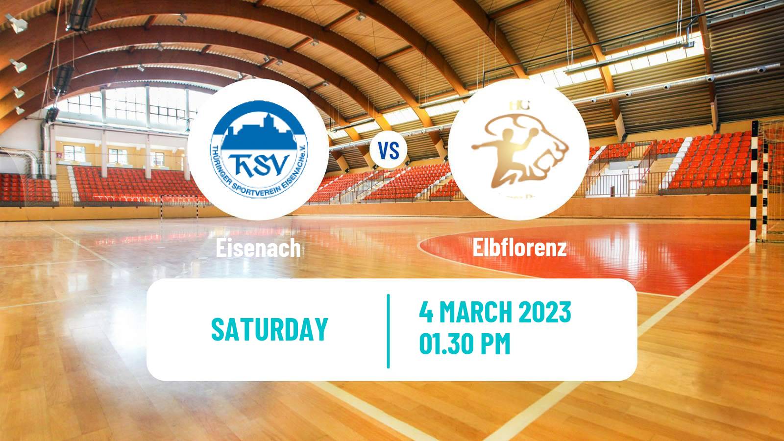 Handball German 2 Bundesliga Handball Eisenach - Elbflorenz