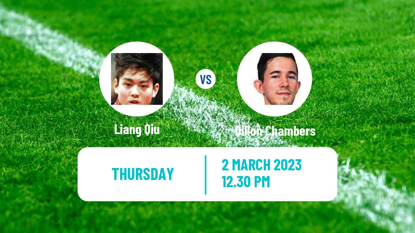 Table tennis Table Tennis Liang Qiu - Dillon Chambers