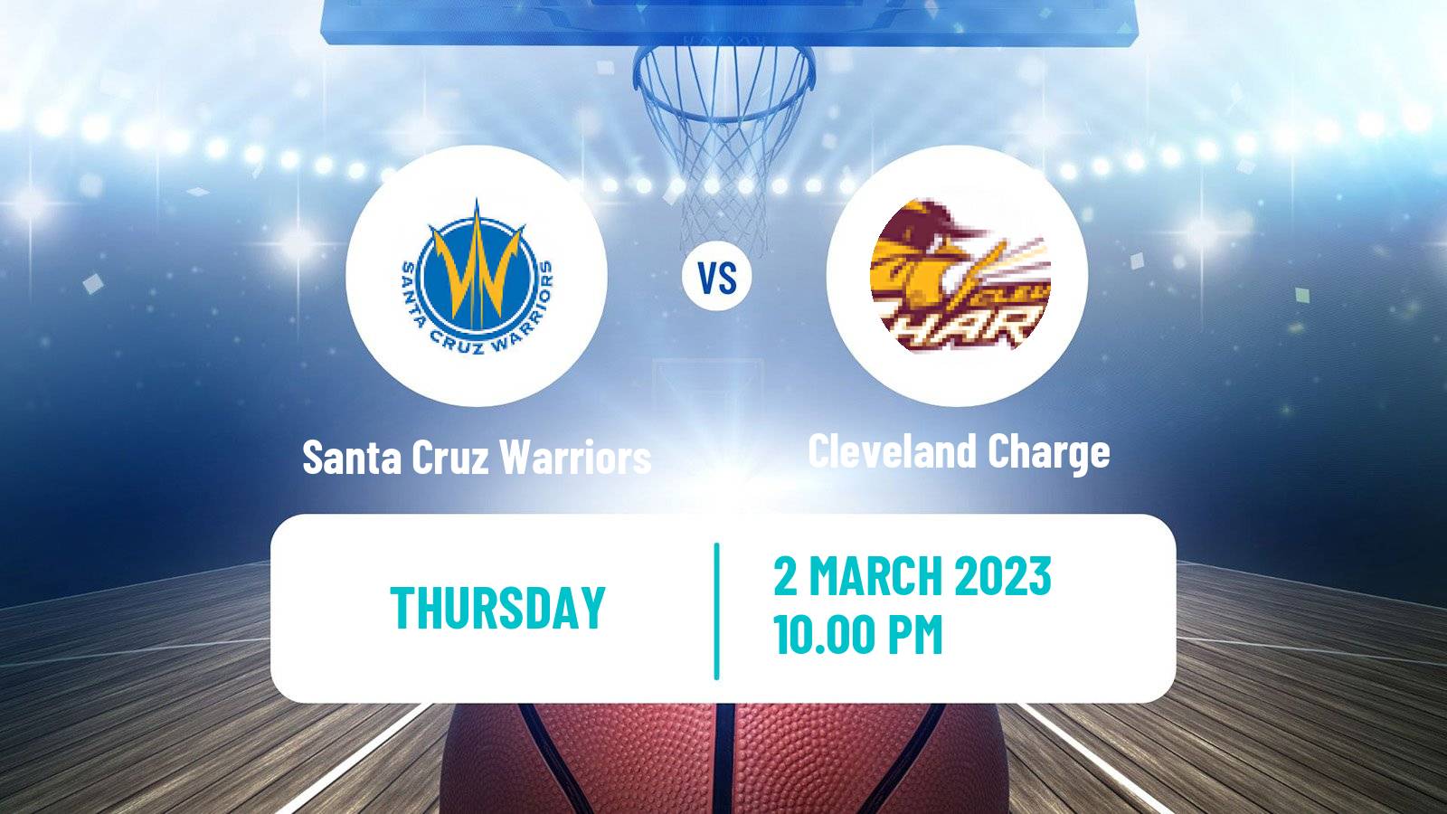 Basketball NBA G-League Santa Cruz Warriors - Cleveland Charge