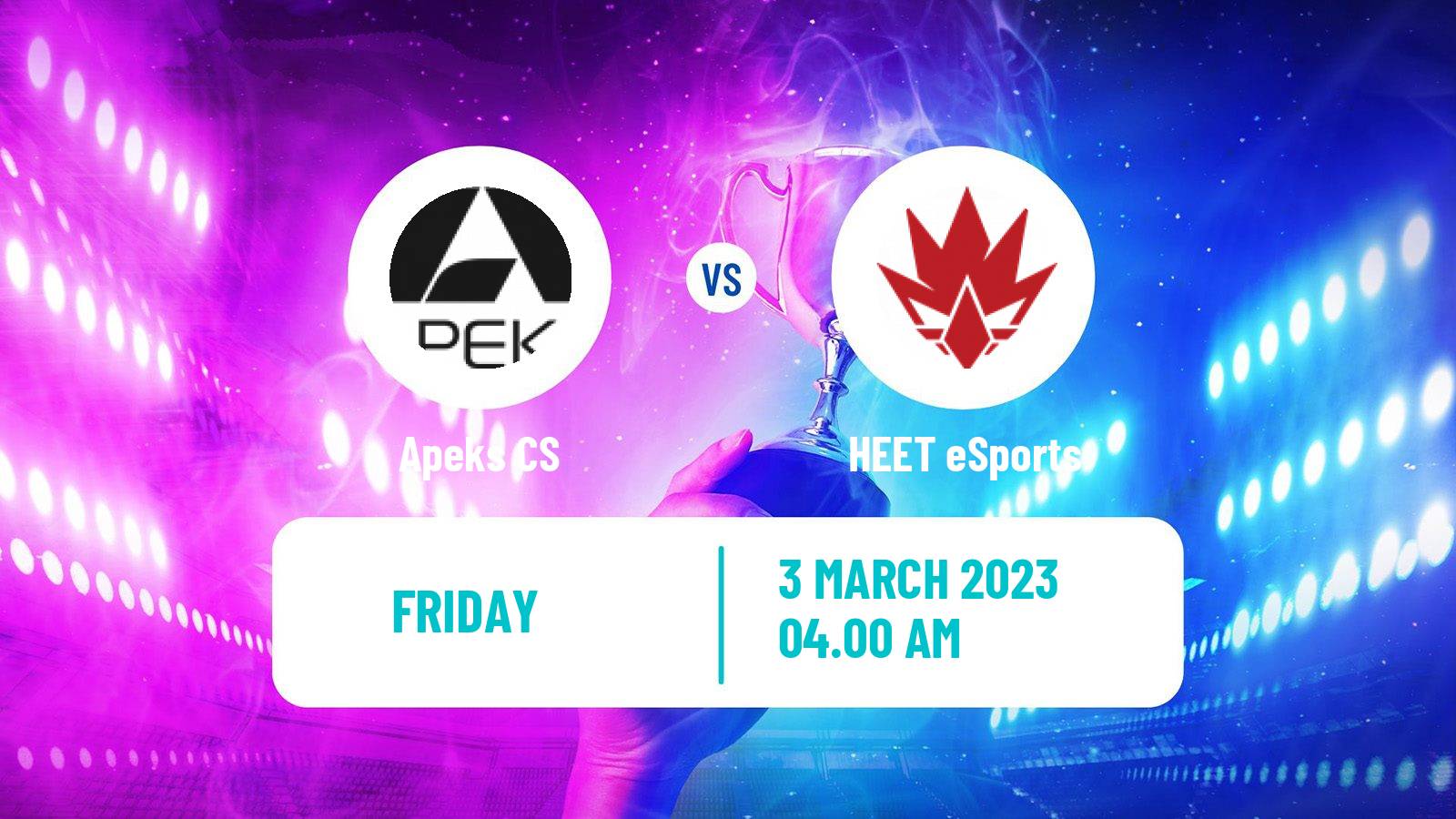 Esports eSports Apeks - HEET