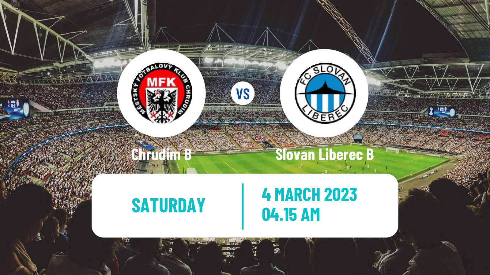 Soccer Czech Division C Chrudim B - Slovan Liberec B