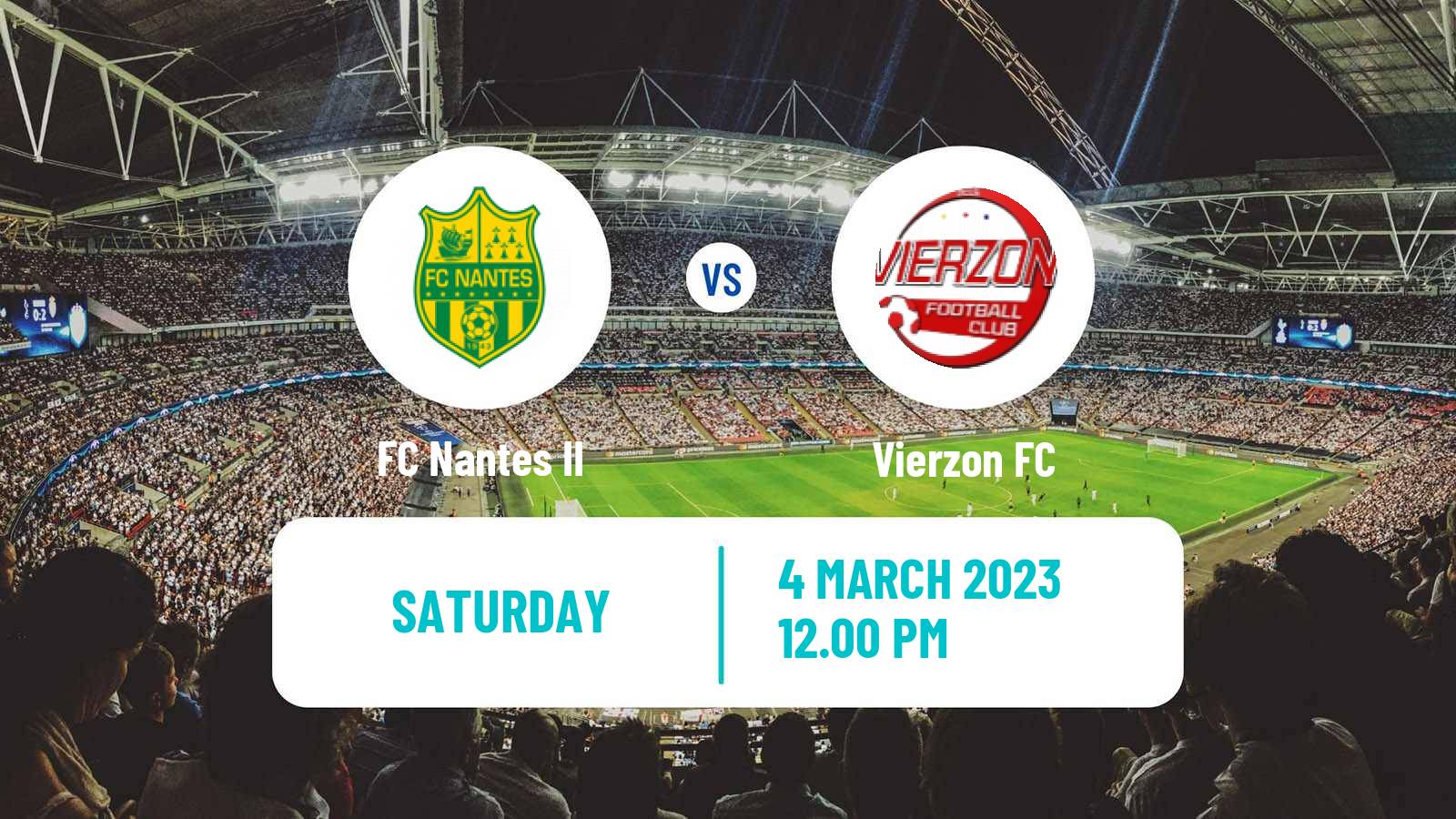 Football French National 2 - Group D Nantes II - Vierzon