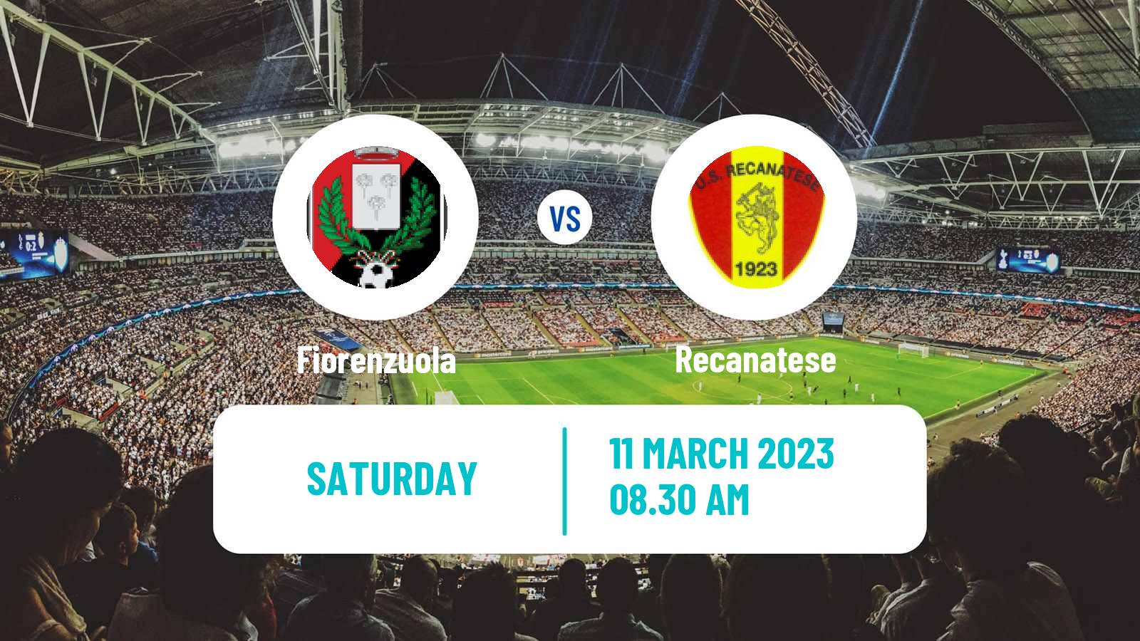 Soccer Italian Serie C Group B Fiorenzuola - Recanatese