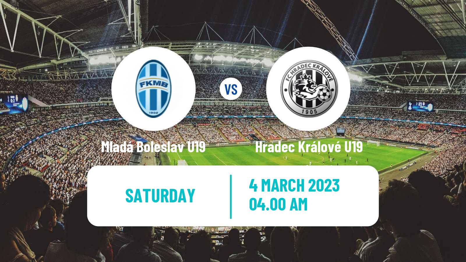 Soccer Czech U19 League Mladá Boleslav U19 - Hradec Králové U19