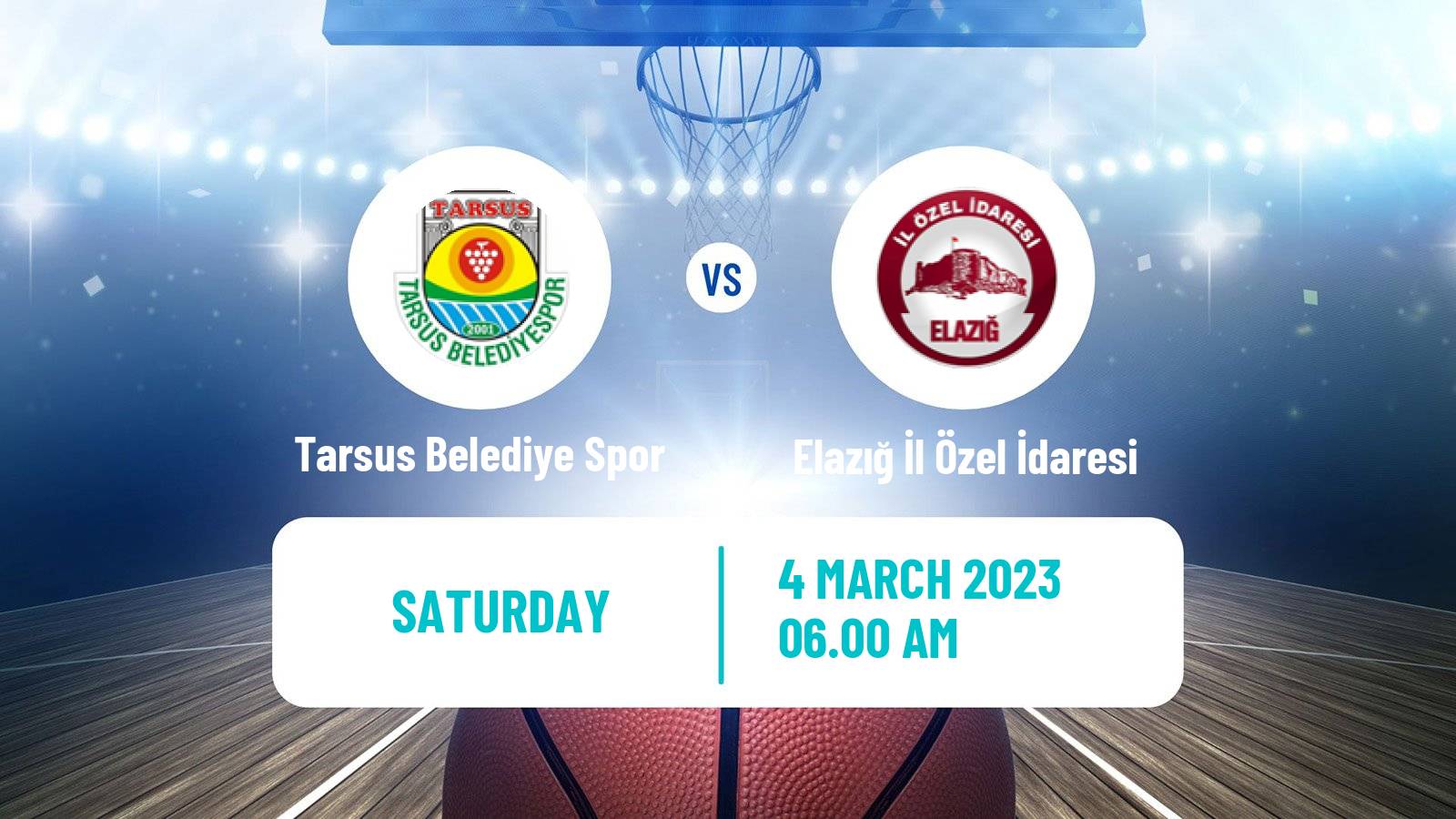 Basketball Turkish TKBL Women Tarsus Belediye Spor - Elazığ İl Özel İdaresi