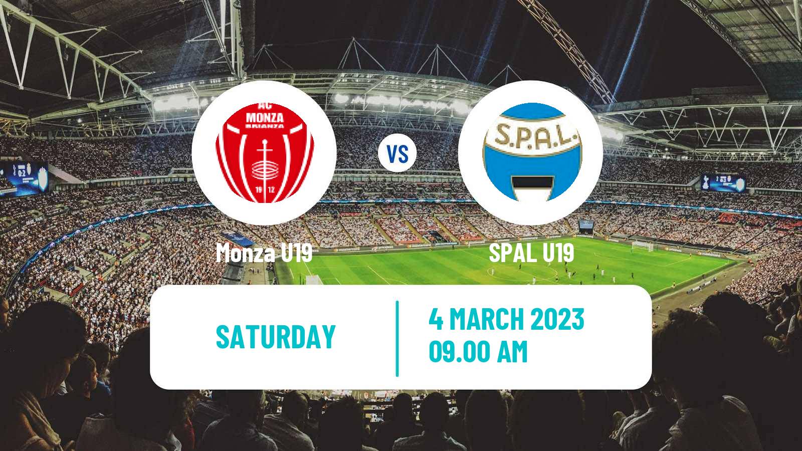 Soccer Italian Primavera 2 Monza U19 - SPAL U19
