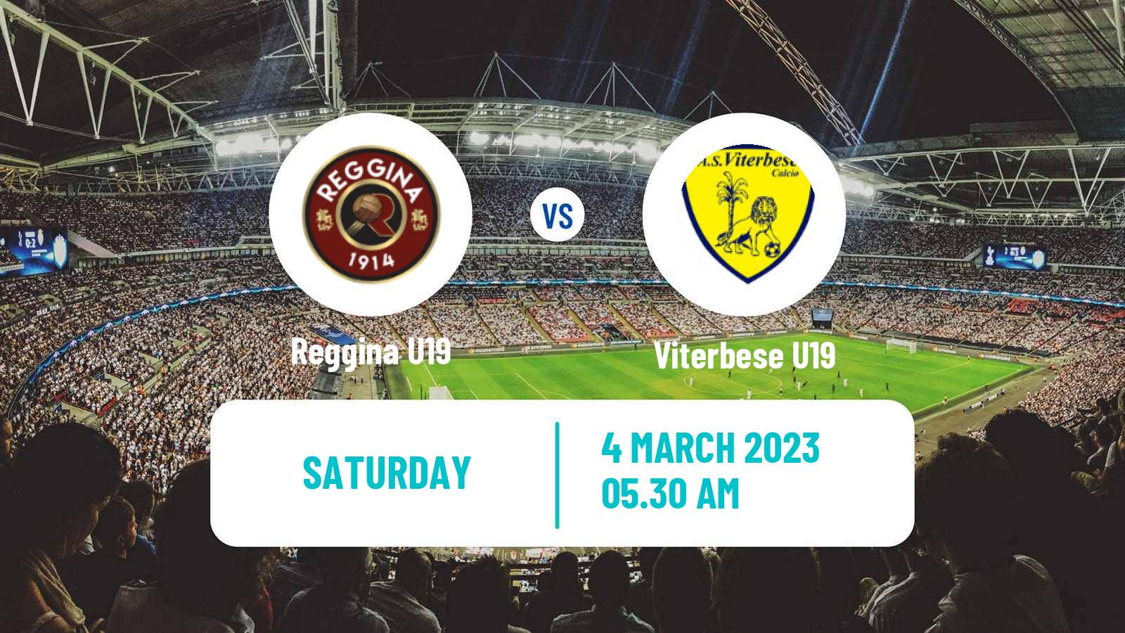 Soccer Italian Primavera 2 Reggina U19 - Viterbese U19